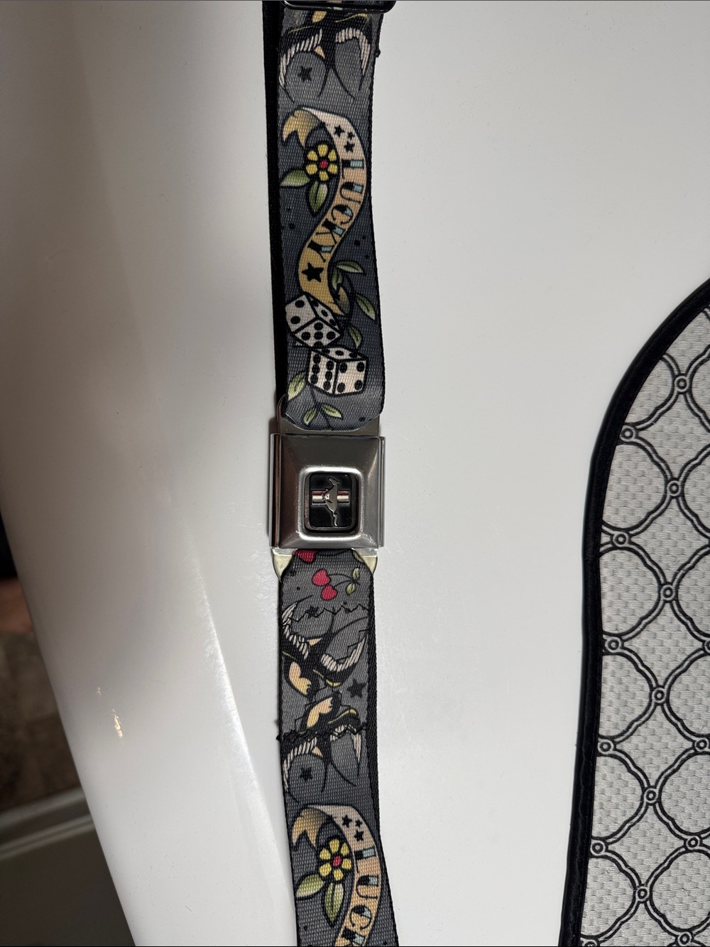 Ford Gray Seatbelt-Style belt